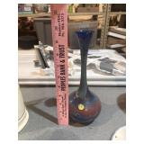 German glass vase