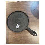 Cast iron bacon/hamburger press