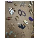 18 pair of earrings