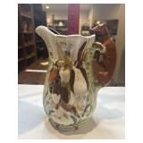 Vintage mid-century majolica style ï¿½after the
