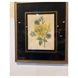 Botanical of lily artwork 12x14