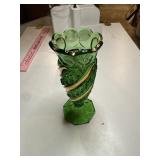 Antique US glass company, Emerald Green ï¿½Gilded