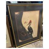Pileated woodpecker by Ray harm 21 x 29 signed