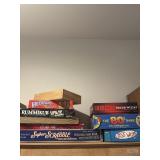 9 games, super scrabble, rummikub, bezzerwizzer,