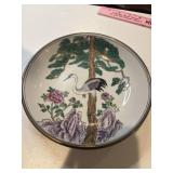 Vintage Japanese porcelain ware decorated in Hong