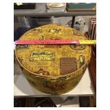Bicentennial fabric covered stepstool