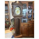 Vintage grandmother clock, needs work