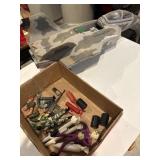 GI Joe jet  Plane and box of figures