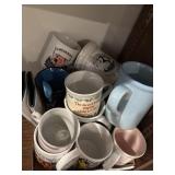 Large lot of collectible and advertising coffee