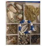 Jewelry, eight necklaces