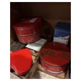 8 collectible tins, some older