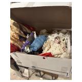 Large box of material