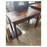 Primitive table with drawer, 36x20x26"