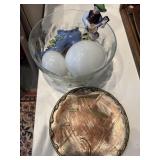 Vintage collection of clear bowls antique Easter