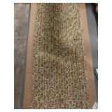 Kurt Adler iridescent gold beaded garland 90