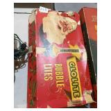 Vintage box of glolite bubble lites