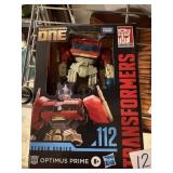 Transformers one Optimus prime figurine with box