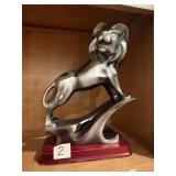 Vintage Herco Professional Gift, Silvertone lion