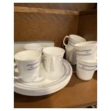 22 piece corelle Corning country hearts,