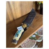 Decorative fixed blade, hunting knife,