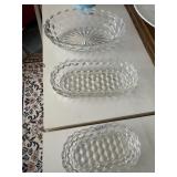3 pieces of vintage Fostoria American
