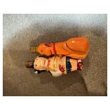 Two vintage figurals Christmas tree lightbulbs,