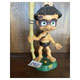 vintage bobblehead of Tak from the 2003 video