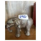 Small, heavy elephant, figure 4 1/2ï¿½ x 3ï¿½