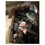 Assortment of advertising plastic trailer hitch