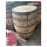 53 gallon once used Bourbon Barrel white oak