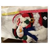Handmade Christmas hanging decoration, Santa and