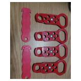 Lockout Tagout Rings, and box cutters