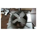 *-Fan w/ adjustable temp. thermostat