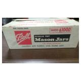 *-12 Ball pint mason jars