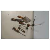 *-Metal tools, flint, misc.