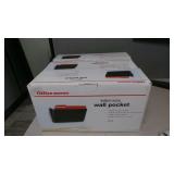 3-letter size wall pockets