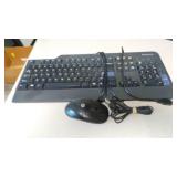 Lenovo keyboard and hp mouse