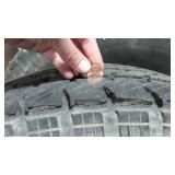 Uniroyal LT235/85R16 tire on rim