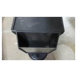 Menu holder with poster display