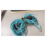 Blue extension cord