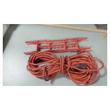 Extension cord and cord wrap