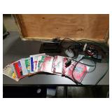 Digital antenna, ext. cord, Atari game manuals