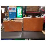 2 vintage suitcases