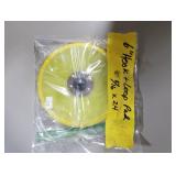 6" hook and loop pad 5/16X24