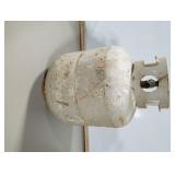 1/4 full propane tank
