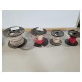 4 spools of wire