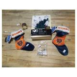 Mini lights/2 mini Bears stockings/Bears ornament