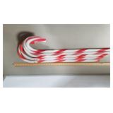 5 Dollar tree outdoor candy canes