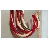3 Vintage candy canes