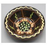 1998 BREININGER POTTERY 4.5" DIAMETER BOWL